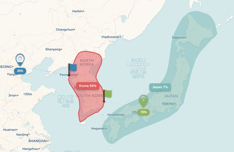 Place your ancestry guesses