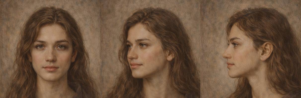 Example portrait angles